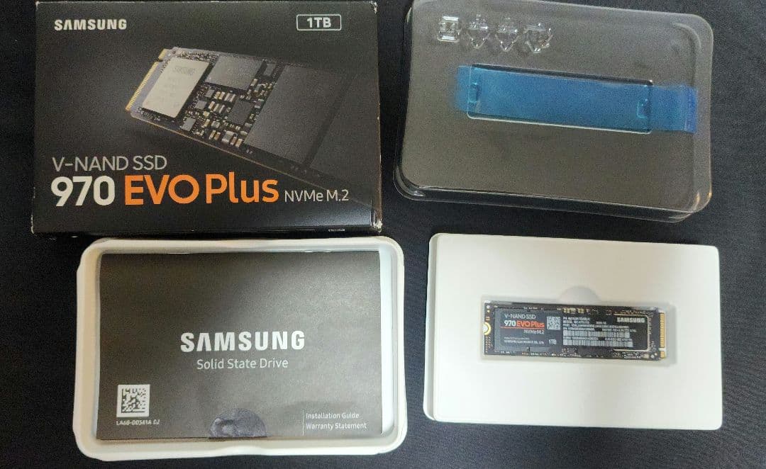 内蔵型SSD Samsung 970 EVO Plus 1TB M.2 NVMe SSD