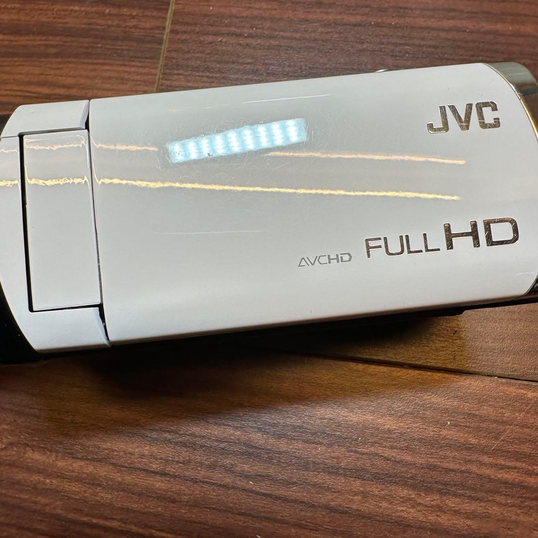 JVC Everio GZ-HM33 ホワイト ビデオカメラ 5512