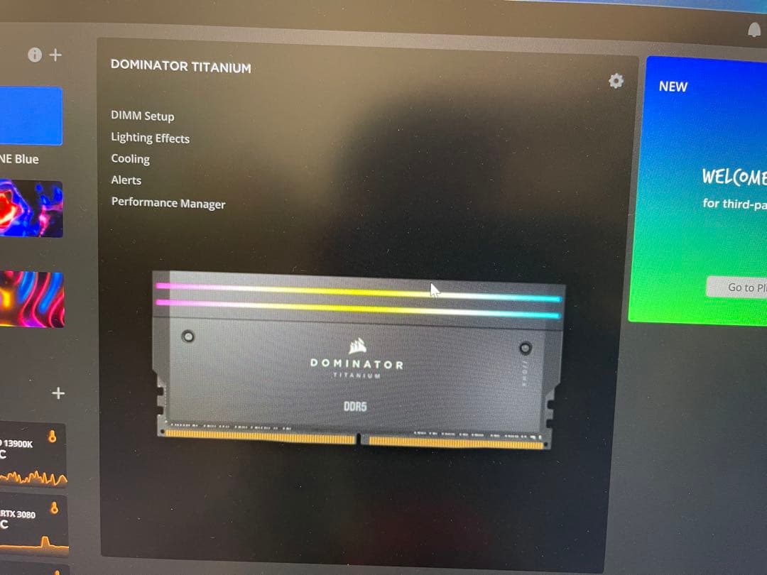 メモリー Dominator Titanium DDR5 96Gb 6600Mhz