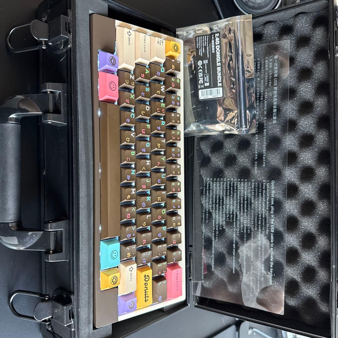 Angry Miao AM 65 Less R2 Donuts キーボード 本体