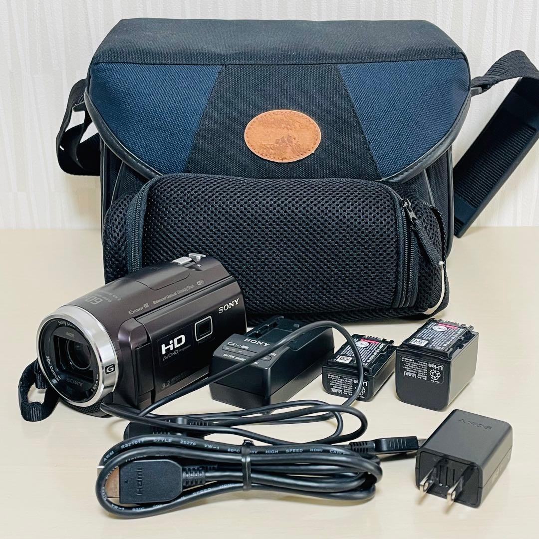 SONY ソニー ハンディカム ビデオカメラ HDR-PJ675 バッテリー2個