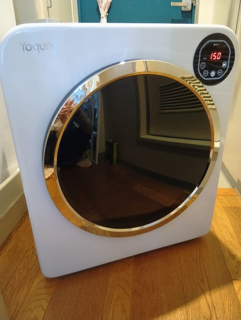 【ほぼ未使用】yoquna 6.0kg 回転式　衣類乾燥機