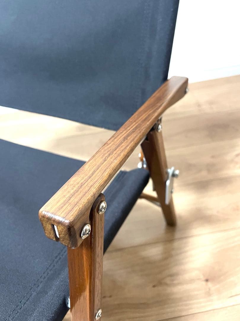 【希少】カーミットチェア アメリカ製／艶ありウォールナット