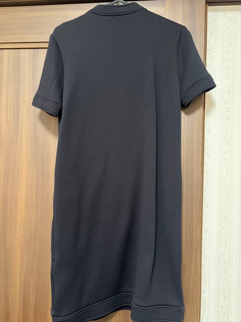 GUCCI ブラック 半袖ワンピース S キルティング