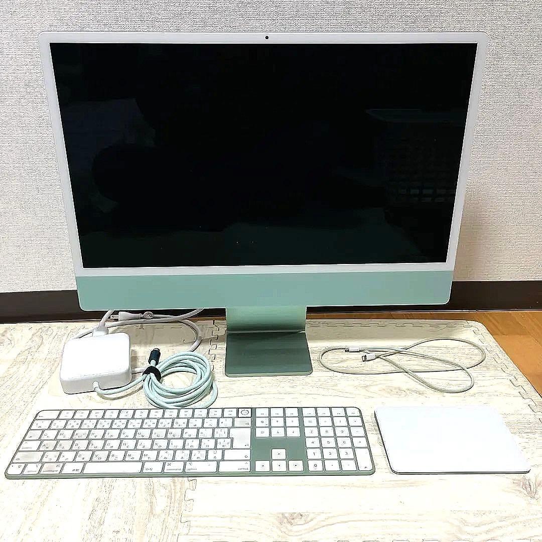 【美品】【箱あり】iMac テンキー 24インチ M1 8GB 256GB