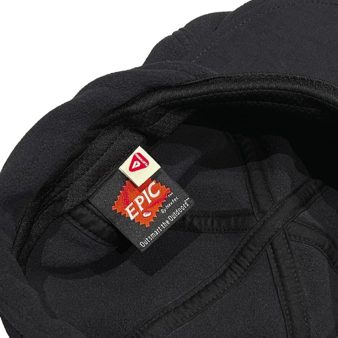 帽子 NOROLL FLEECE CASQUETTE Black