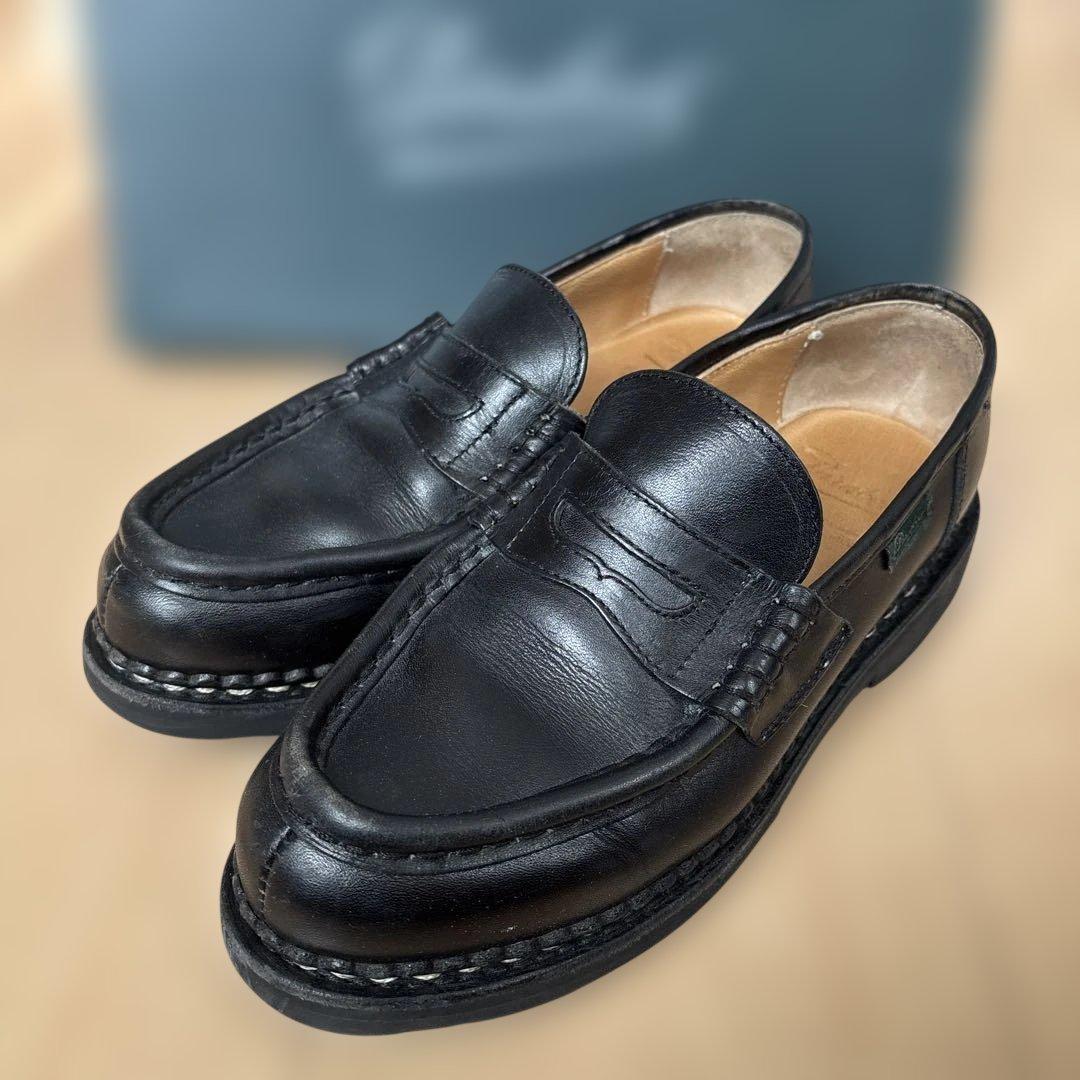 パラブーツ　オルセー　ブラック　3.5サイズ