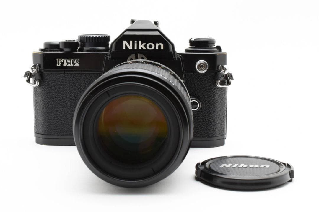 フィルムカメラ Nikon New FM2 Nikkor Ai-s 105/2.8 #544