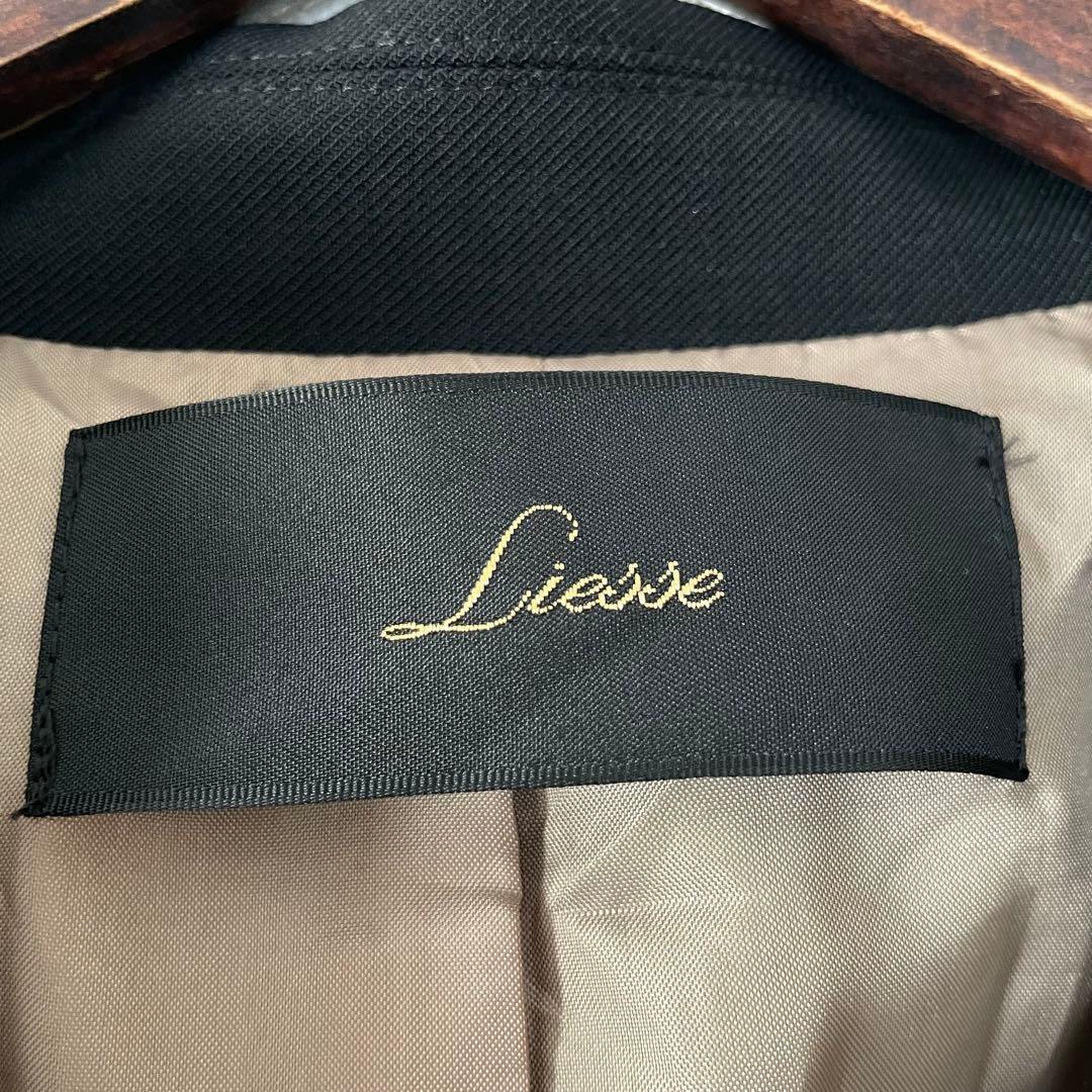 リエス　ピークドジャケット　ブラック