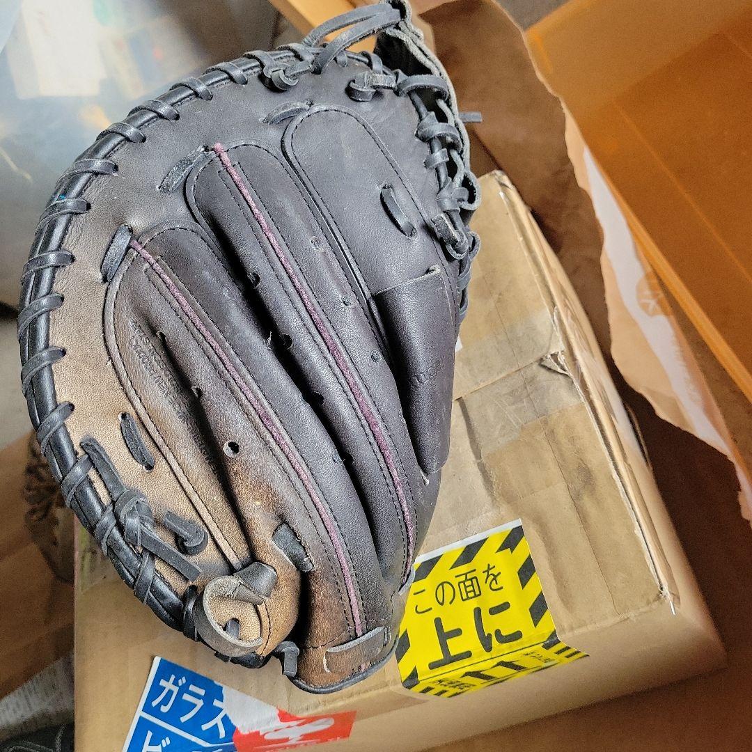 ミズノ　Xa　ZETT ソフトボール用　キャッチャーミット、グローブ 黒