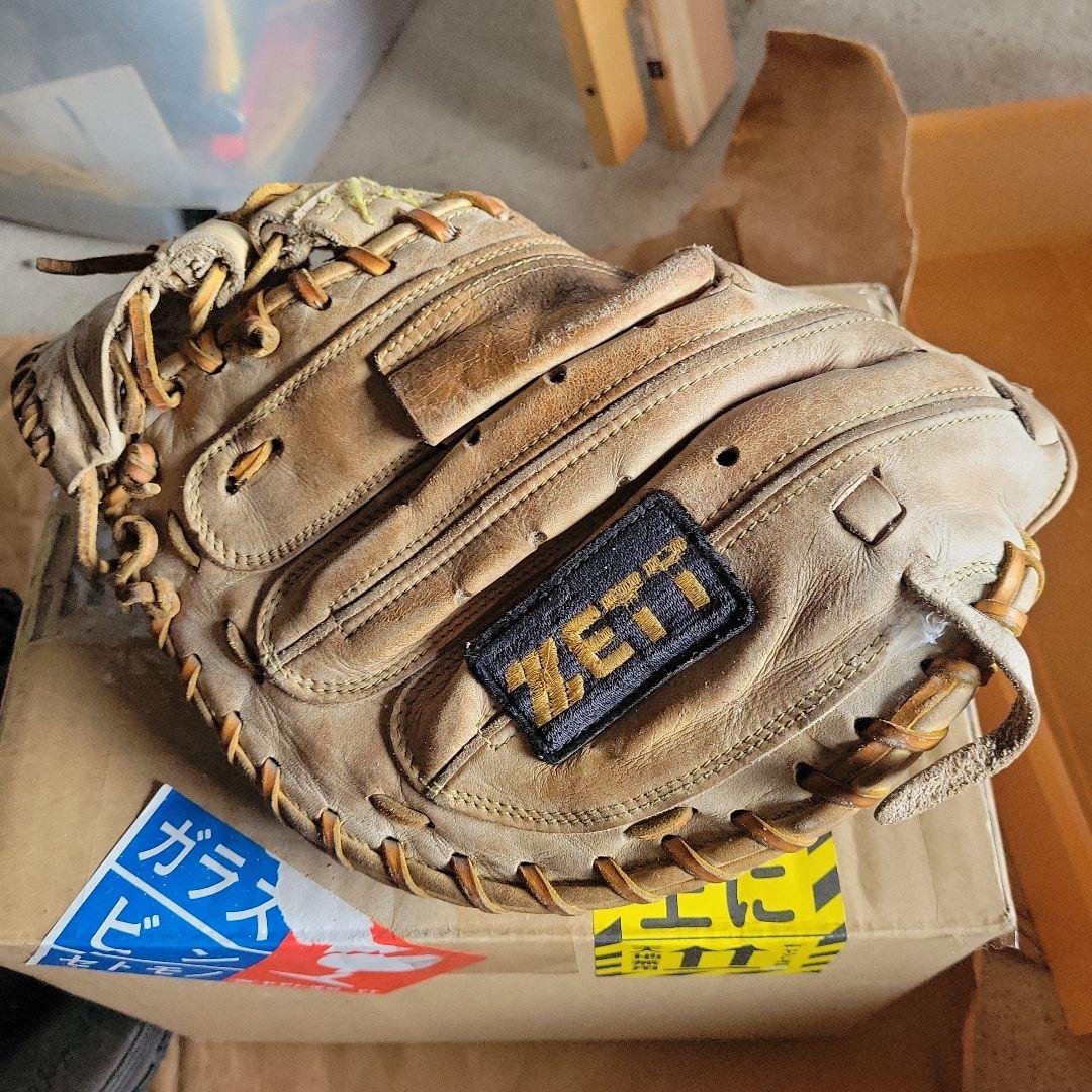 ミズノ　Xa　ZETT ソフトボール用　キャッチャーミット、グローブ 黒