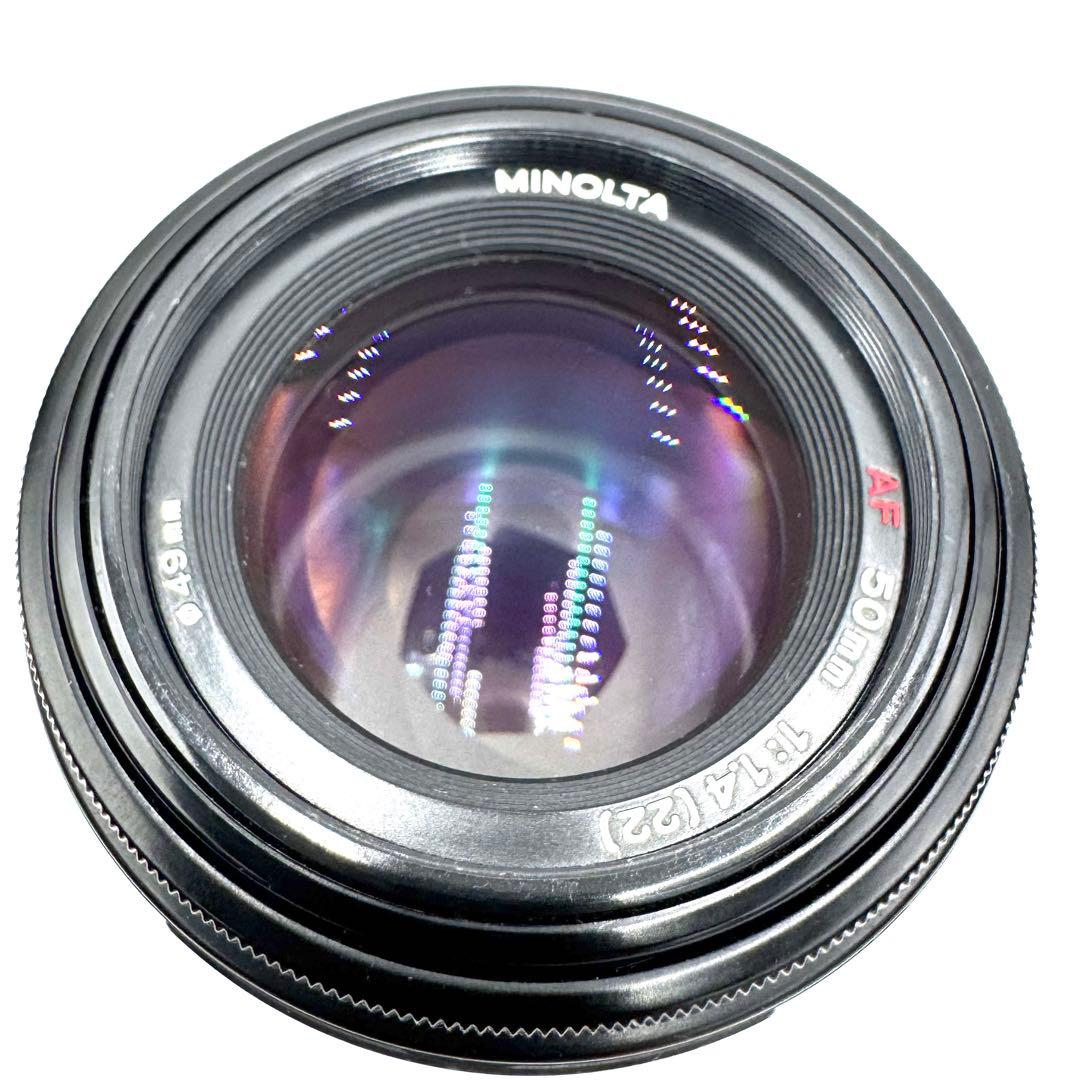 ❁完動品❁MINOLTA ミノルタ AF 50mm F1.4 単焦点レンズ