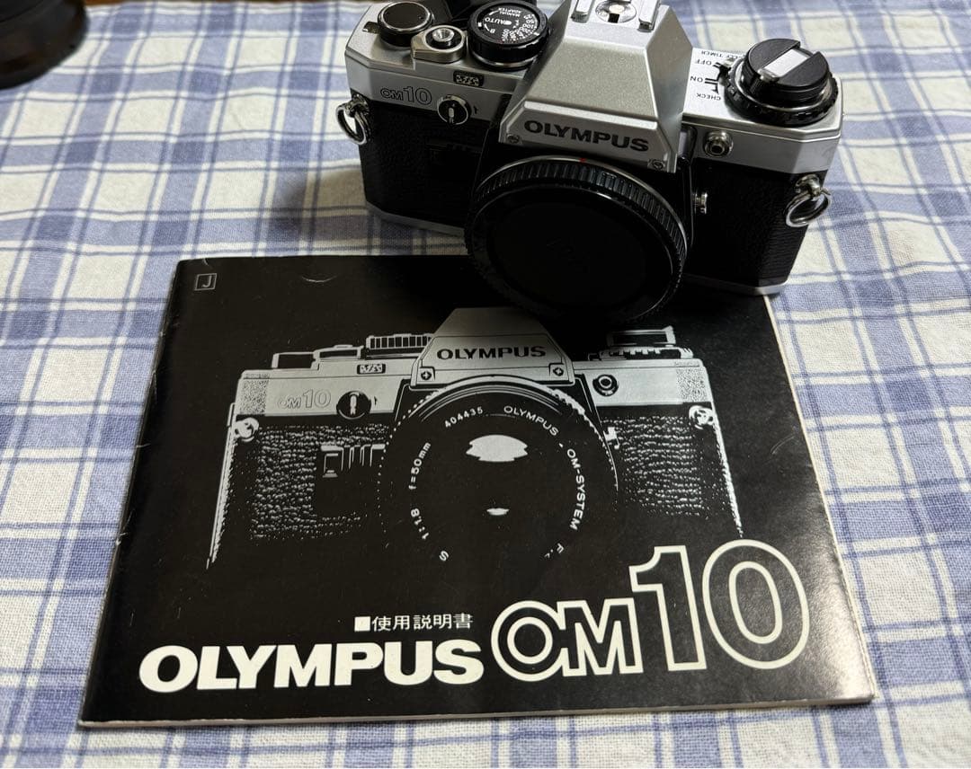 OLYMPUS OM10 オリンパス フィルムカメラ 説明書付き