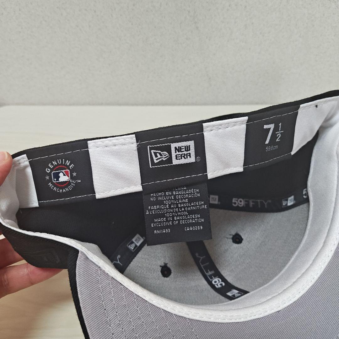 【新品・未使用】クリーブランド・インディアンズ 59FIFTY 7 1/2　黒