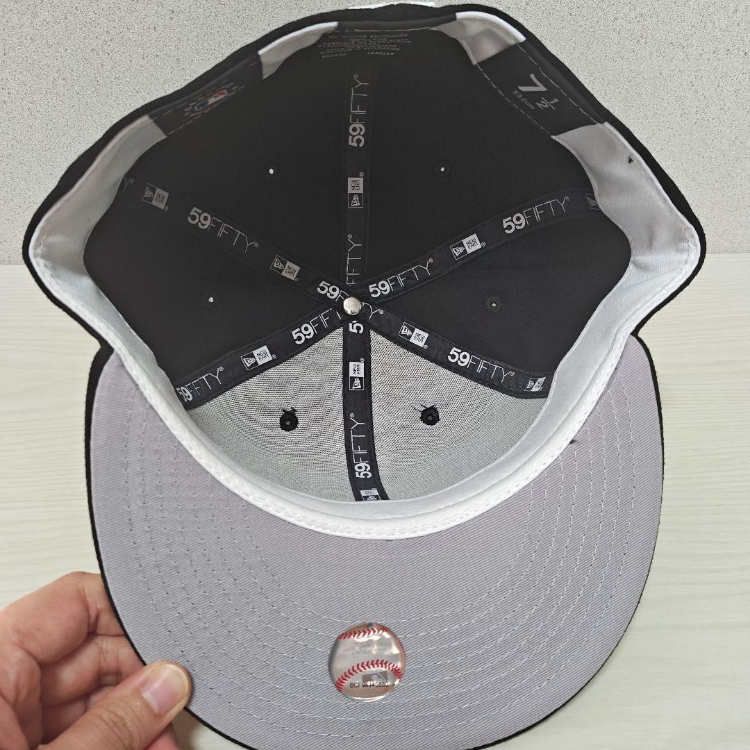 【新品・未使用】クリーブランド・インディアンズ 59FIFTY 7 1/2　黒