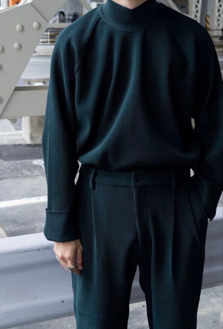 stein 21AW グラデーションプリーツ トラウザー スラックス