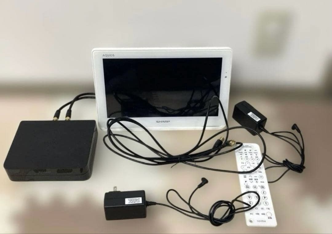 SHARP シャープ ポータブル液晶テレビ AQUOS アクオス