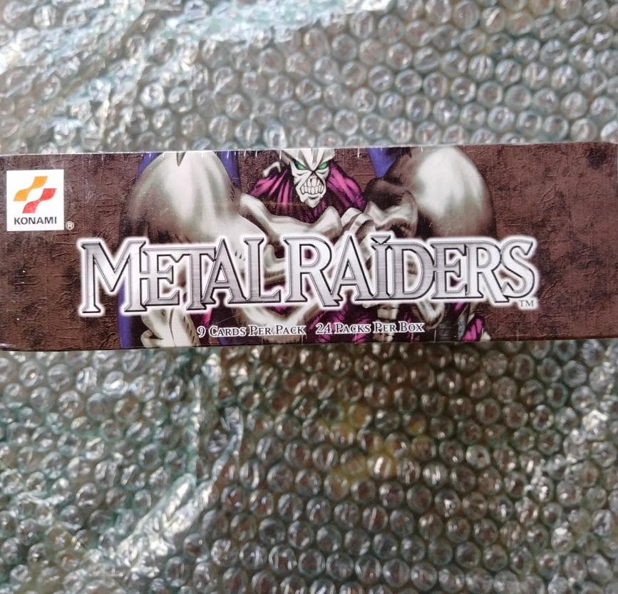 遊戯王　アジア　メタル・レイダーズ　MRD 　未開封ボックス　引退