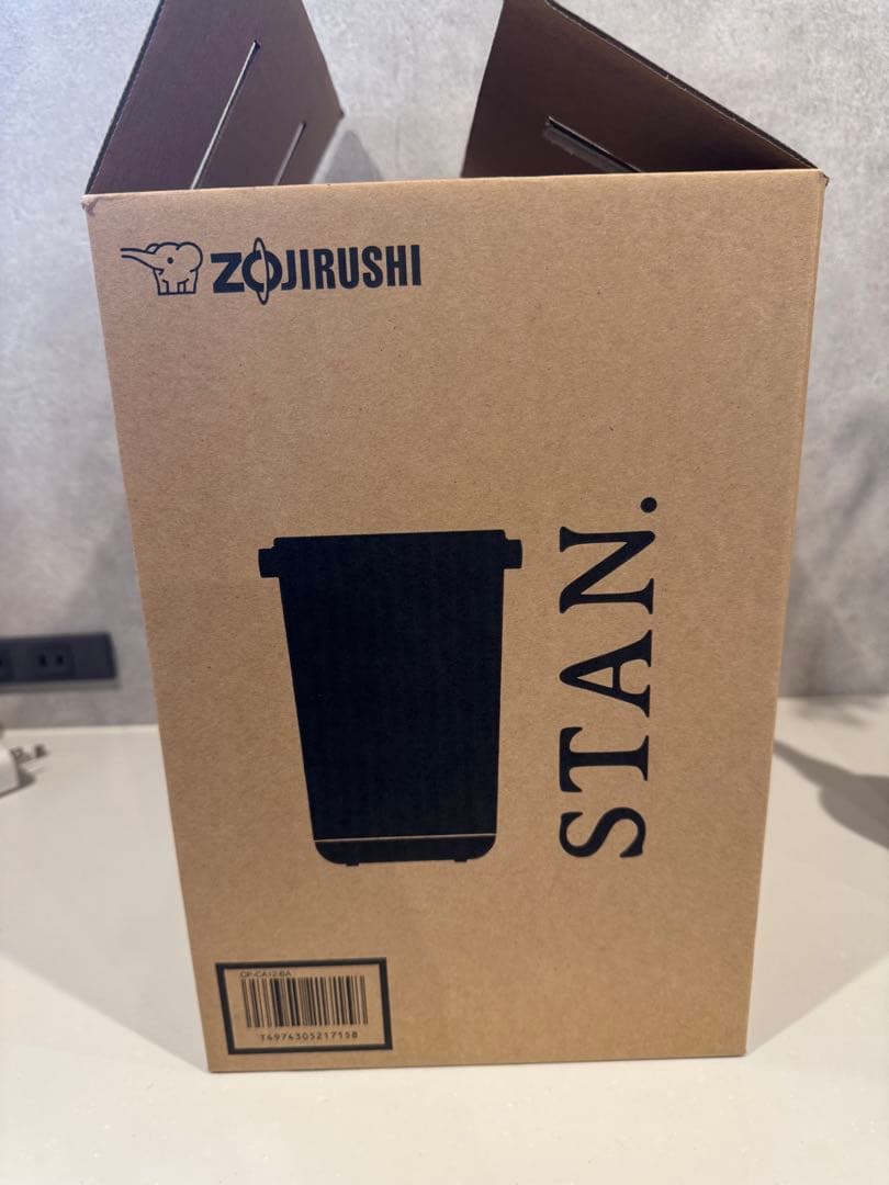 【美品】stan. 電気ポット CP-CA12 1.2L ブラック