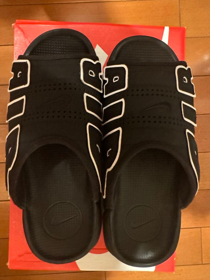 NIKE ナイキ モアテンサンダル 27cm us9 黒 ブラック