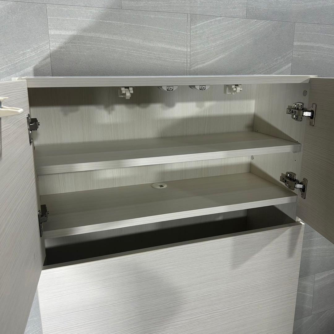 KEYUCA フラップデスク ガルニⅢ 幅80cm シンプル 収納 d3148