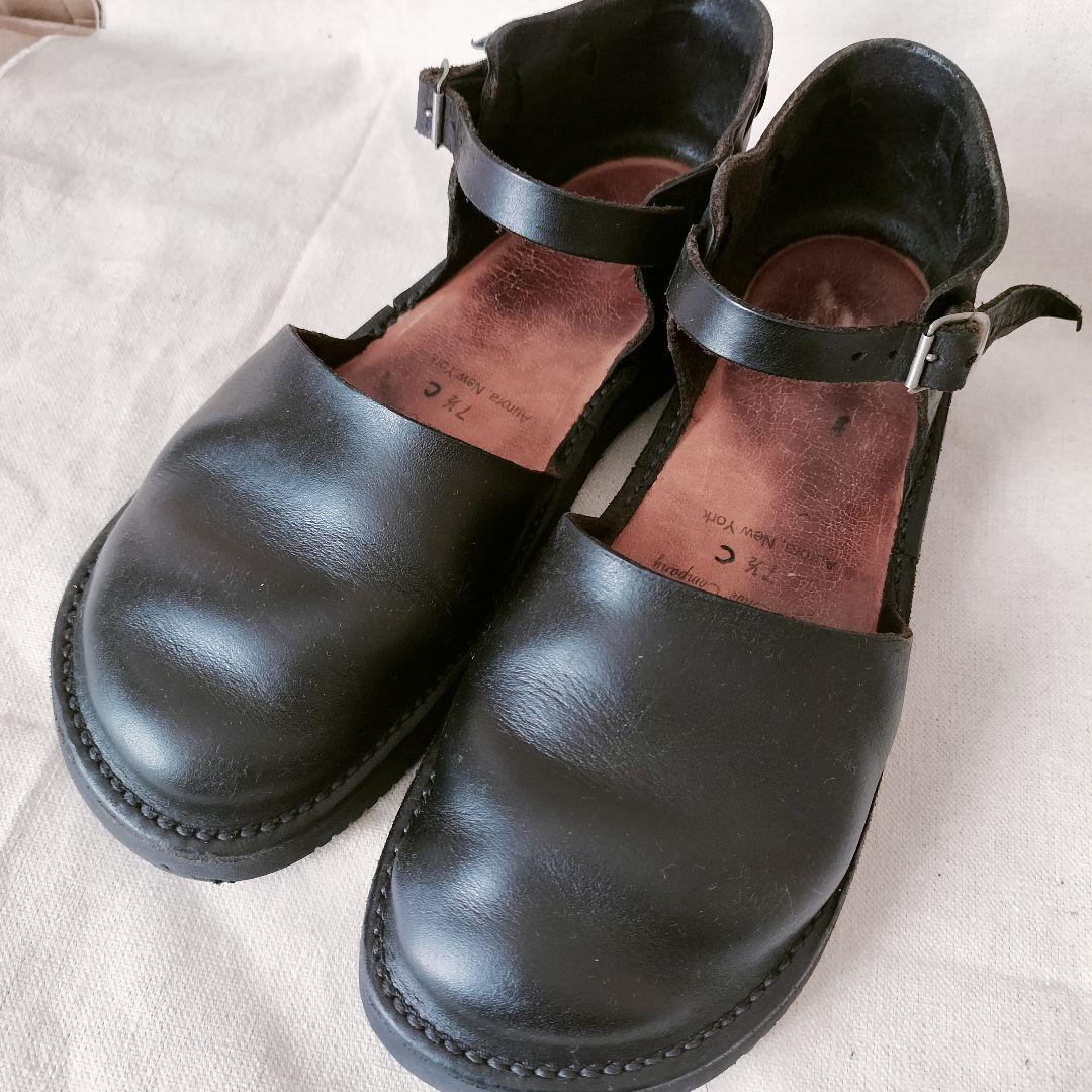AURORA SHOE メリージェーンニューチャイニーズ　黒 23.5cm