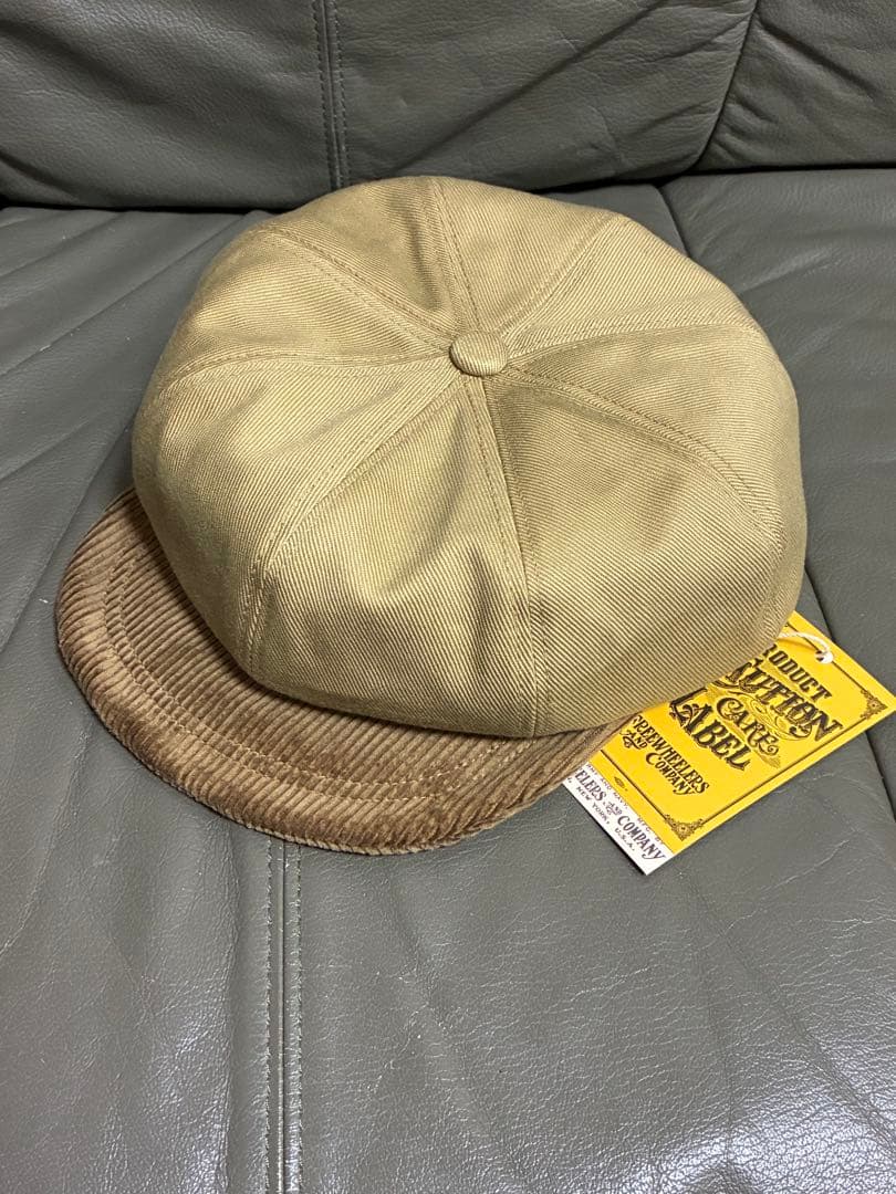 フリーホイーラーズ　ジャムバスター　キャスケット ベージュ茶色