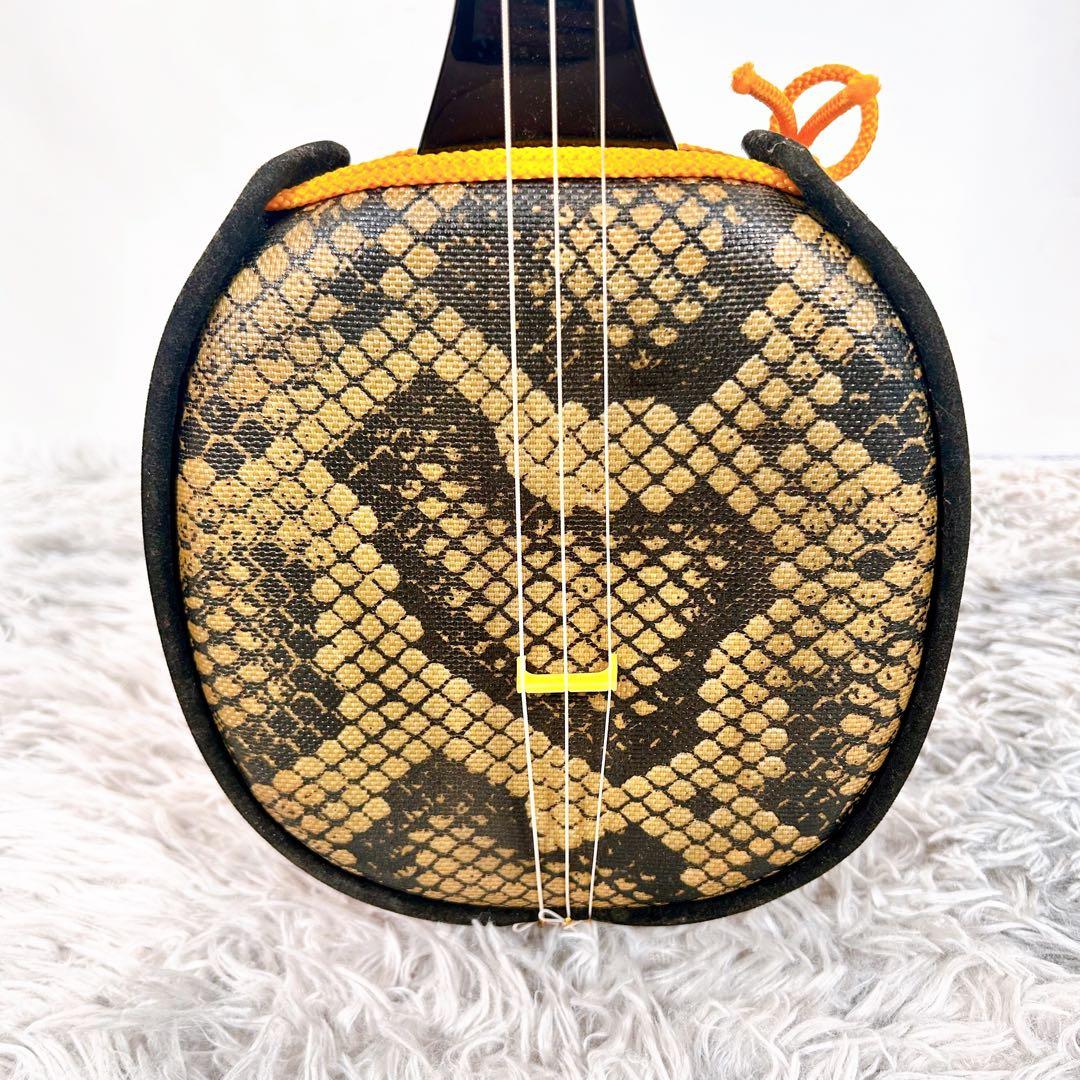 【良品】沖縄三線 三味線　人工　初心者オススメ ケース付