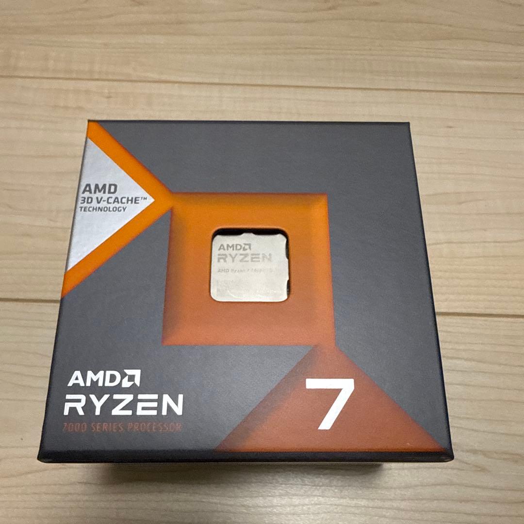 AMD Ryzen 7 7800X3D BOX 国内正規品 中古
