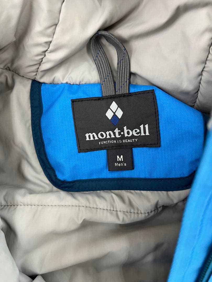 モンベル　スキーウエア　ダウンジャケット　Mサイズ