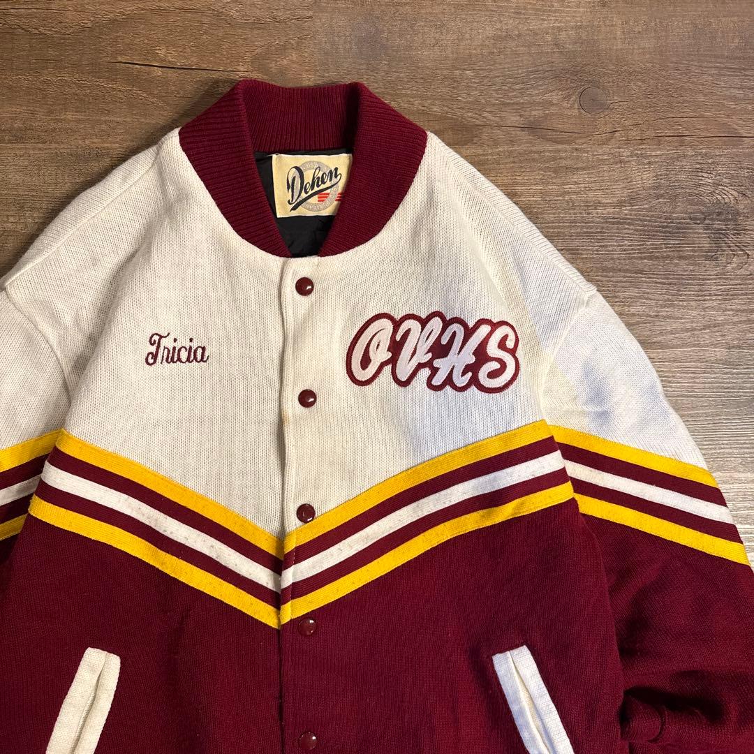 70s 80s スタジャン　アメカジ　ヴィンテージ　ワッペン　ホワイツビル