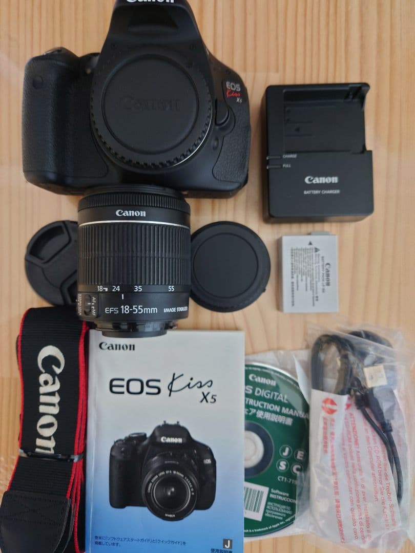 Canon キャノン Kiss X5 18-55 STM シャッター 約2606