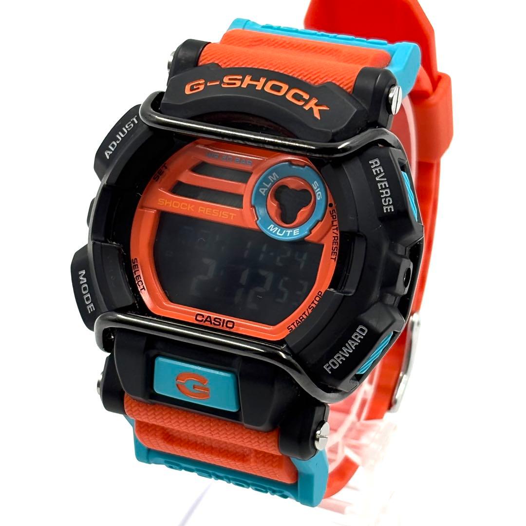 【美品】 G-SHOCK GD-400 腕時計 ダスティネオンシリーズ 反転液晶