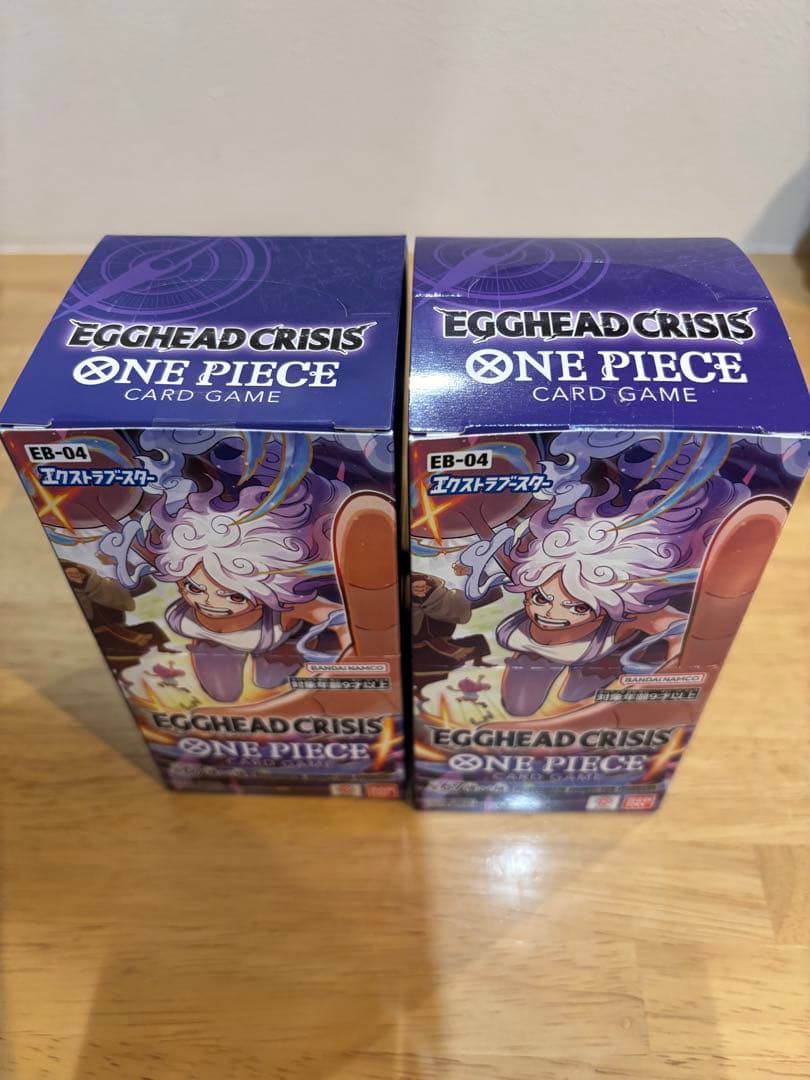 EGGHEAD CRISIS ONE PIECEカードゲーム 2BOXセット