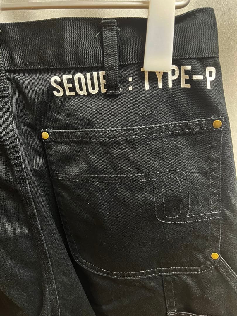 シークウエル　SEQUEL　フラグメント　ペインターパンツ　TYPE-P