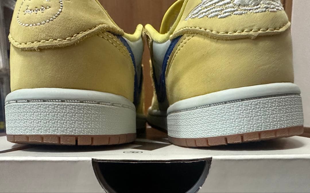 20㌢Travis Scott×Nike PS Jordan 1 Canary