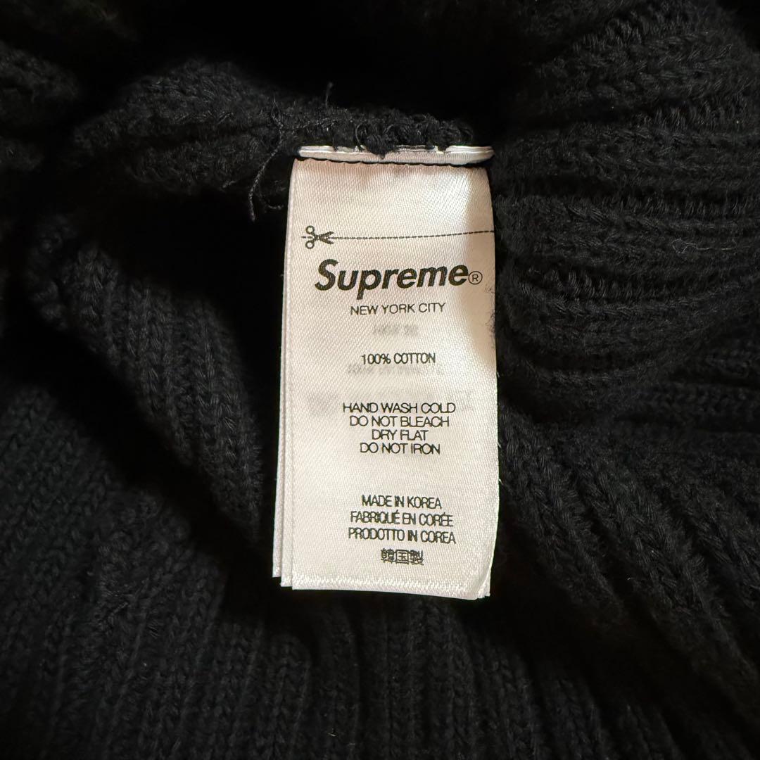 Supreme Overdyed Beanie ブラック 25ss