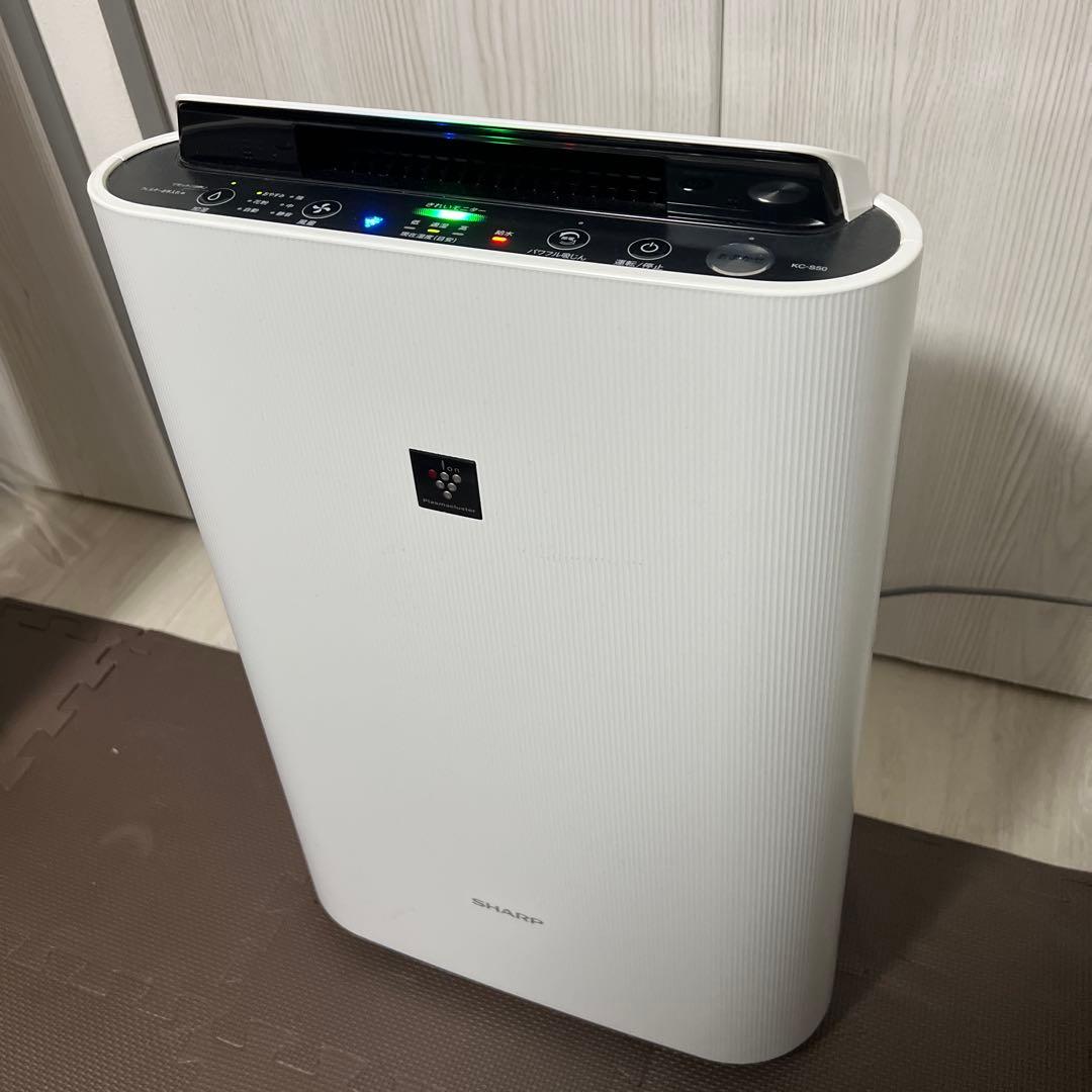 KC-S50-W SHARP 加湿空気清浄機　2025年製　難あり（加湿時異音）