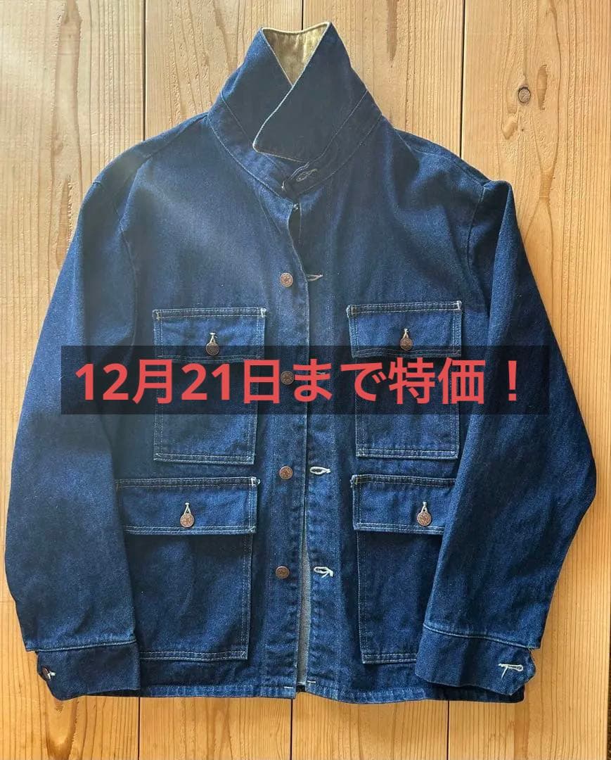 古着 POINTER ポインター USA製 カバーオール メンズ Mサイズ