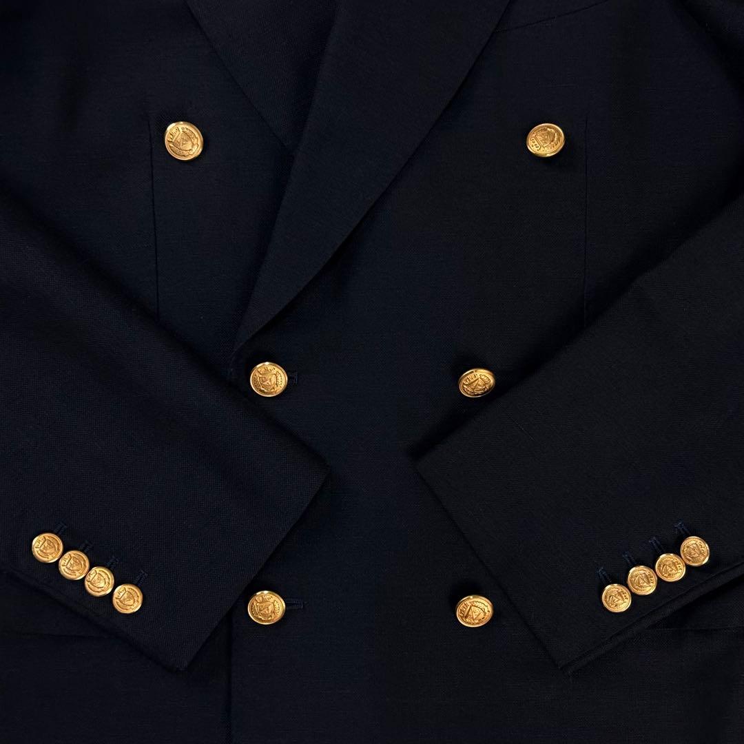 未使用級 20SS ハンドメイドライン 40周年 ビームスエフ ダブルブレザー