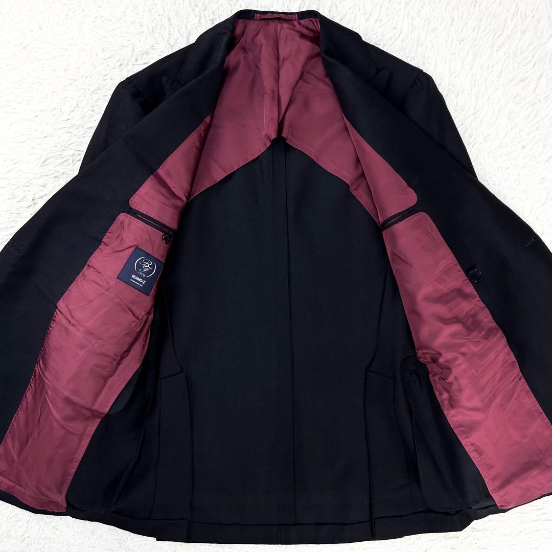 未使用級 20SS ハンドメイドライン 40周年 ビームスエフ ダブルブレザー