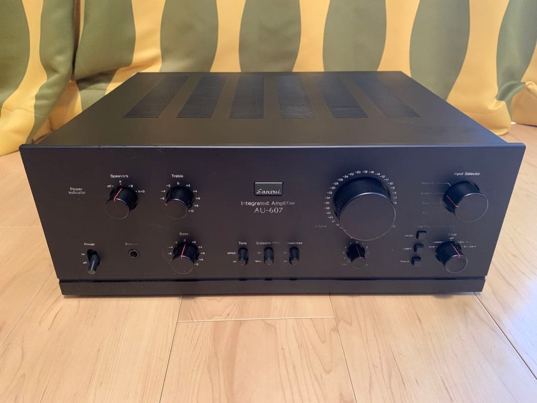 最終価格　Sansui プリメインアンプAU-607