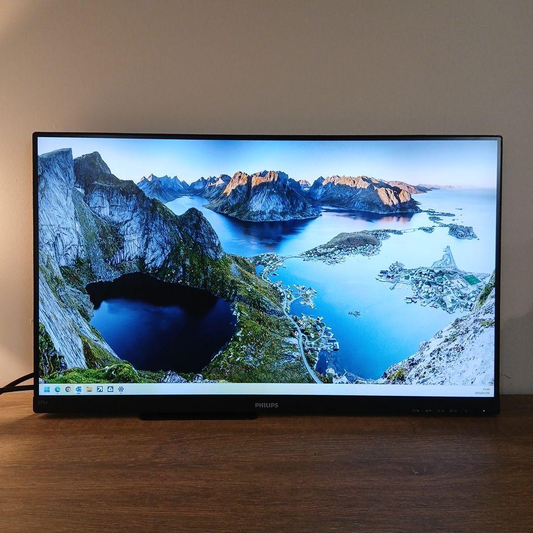 27インチ液晶モニター PHILIPS 273V7QDAB/11【スタンド無】㉞