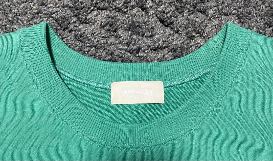 WIND AND SEA スウェット　　ウィンダンシートレーナー　グリーン　緑