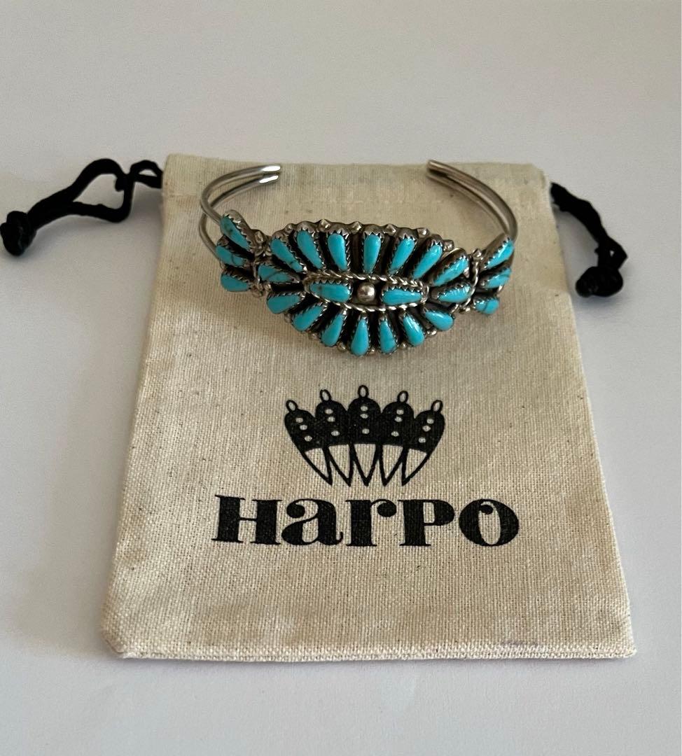 〈Deuxieme Classe・Harpo〉ターコイズバングル