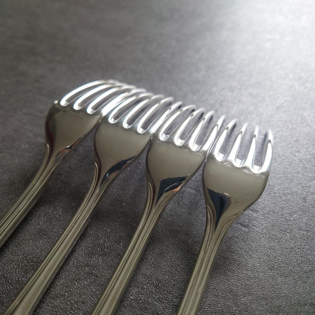 美品 希少 クリストフル アルビ デザートフォーク ナイフ 2点