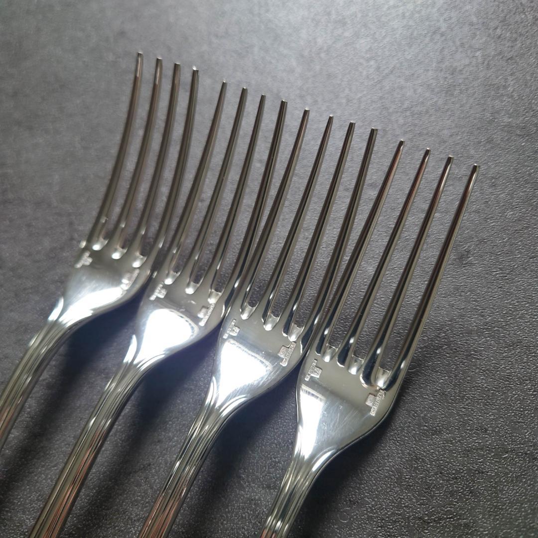 美品 希少 クリストフル アルビ デザートフォーク ナイフ 2点