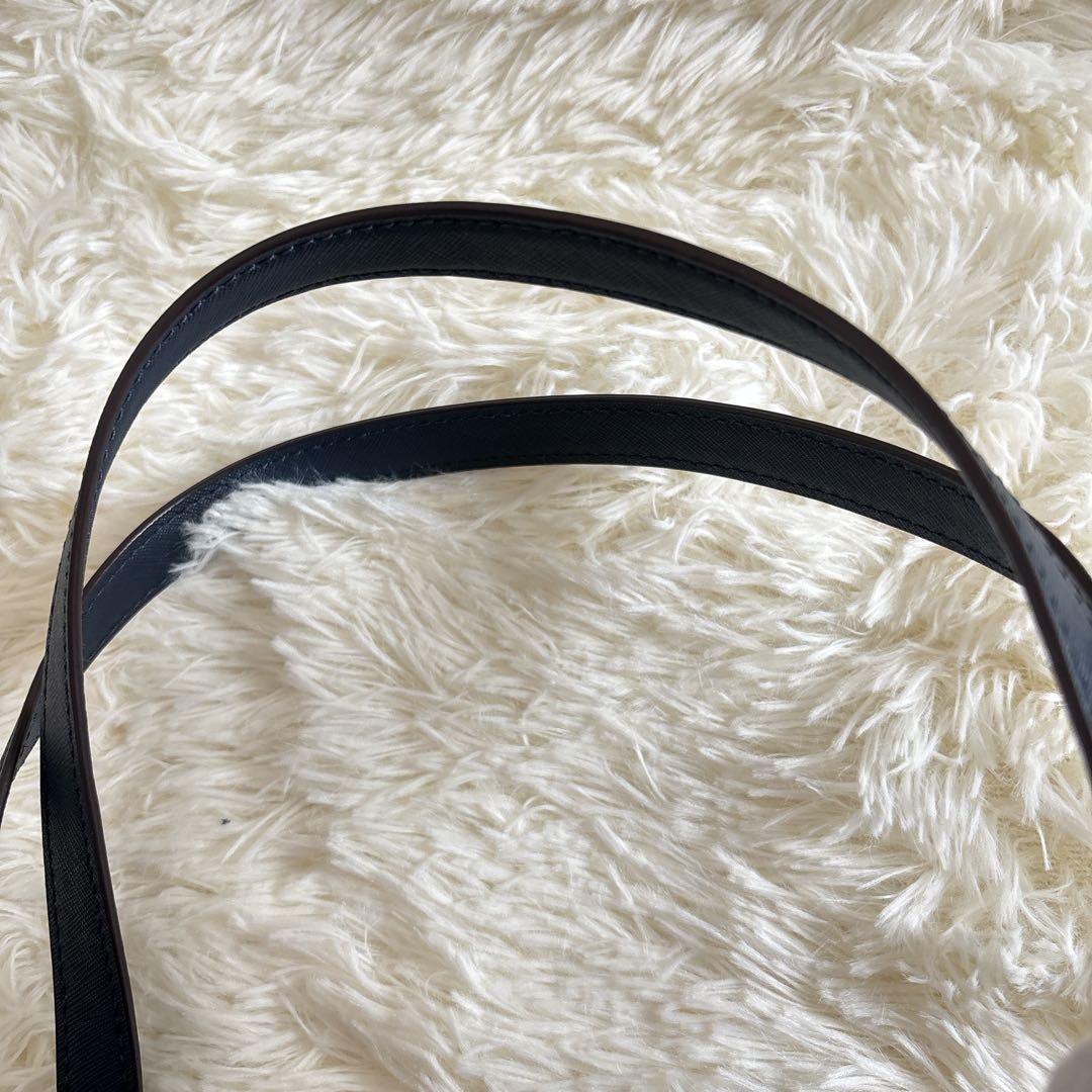 ✨マイケルコース トートバッグ ネイビー A4 チャーム付き ビジネスバッグ