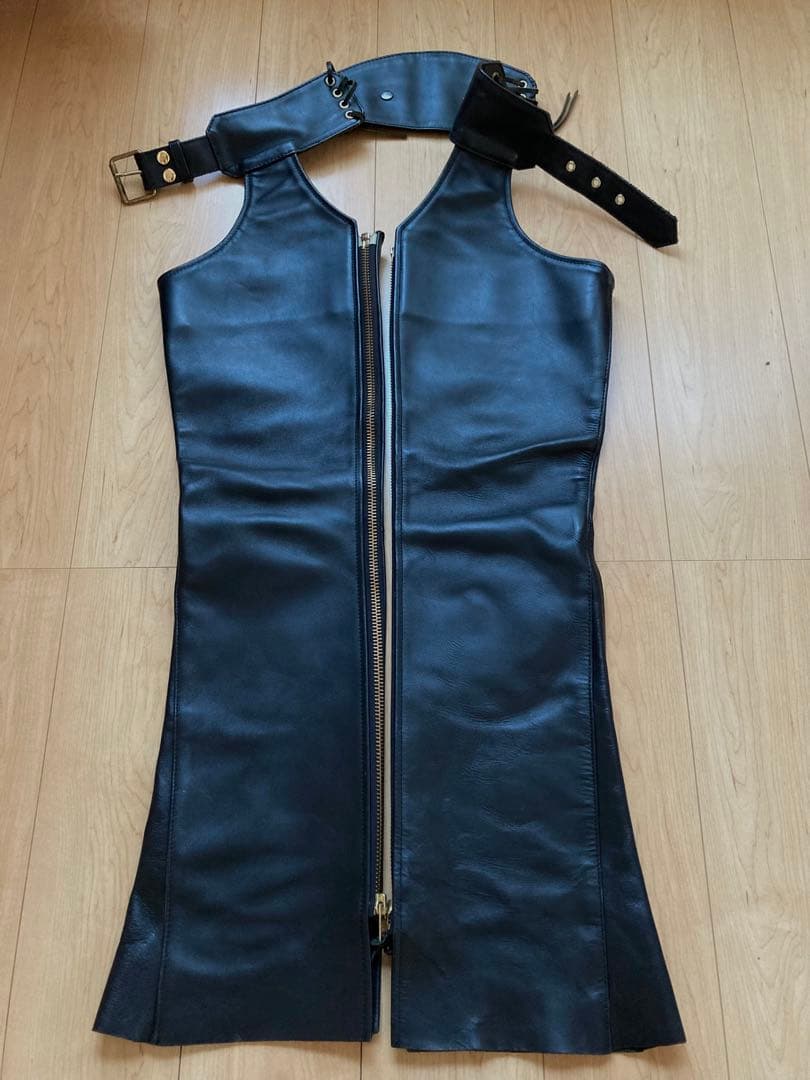 カドヤKADOYA チャップス（本革）ジッパー付　サイズ21