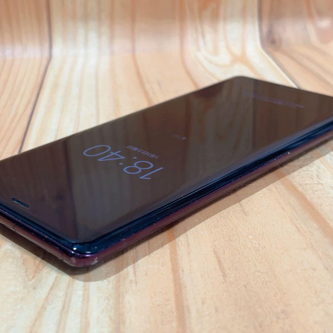 SIMフリー 本体 Xperia XZ3 64 GB 027G4 ボルドーレッド